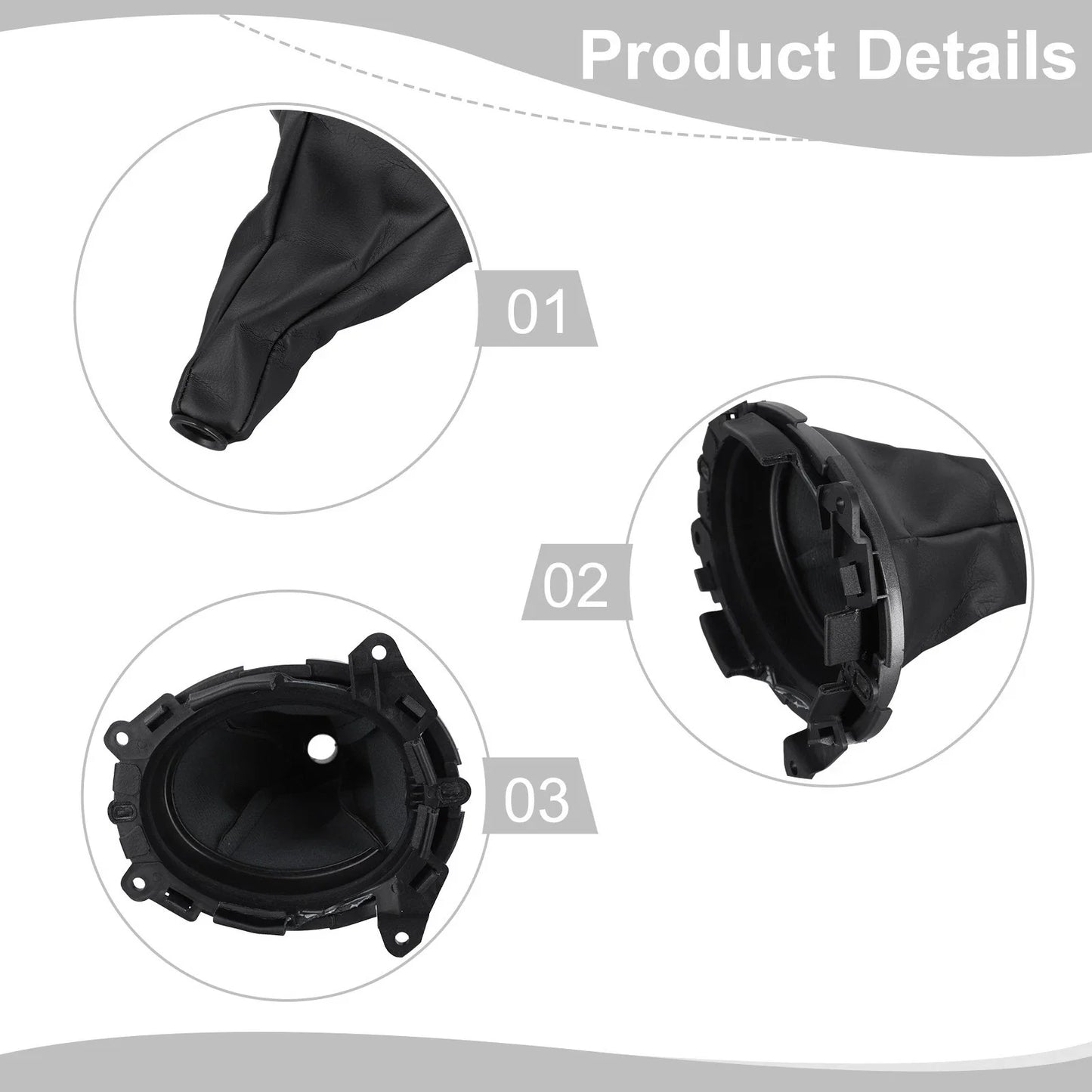 Shift Knob and Rod Cover for Honda Fit/Jazz (2009–2015)