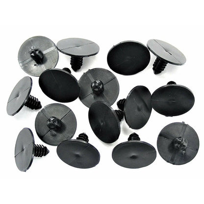 16x Hood Insulation Retainer Pad Clip for 1/4in Hole-2in Dia for Car/Truck