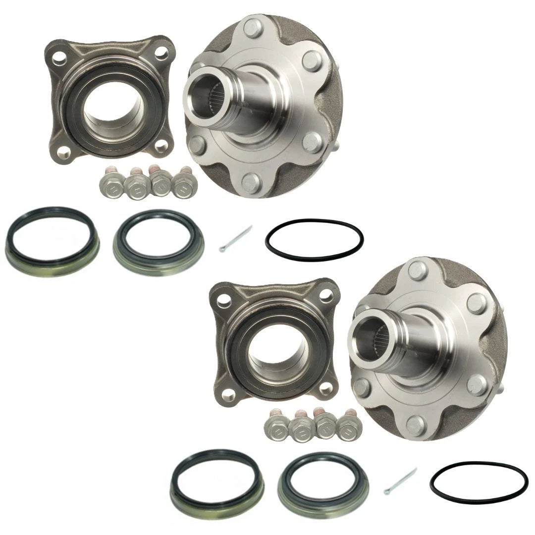 Pair Front Wheel Bearing Hub Kit for Toyota Hilux (2005–2015)