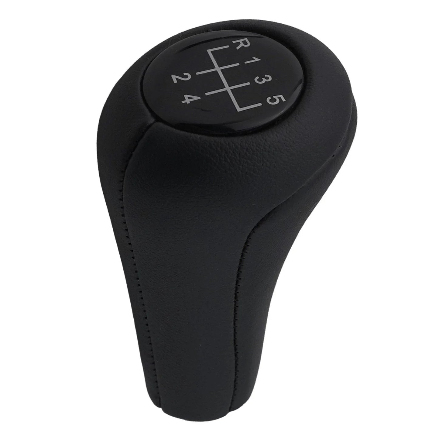 5-Speed Gear Shift Knob Ball Leather Plastic for E28 X3 Z1 Z3