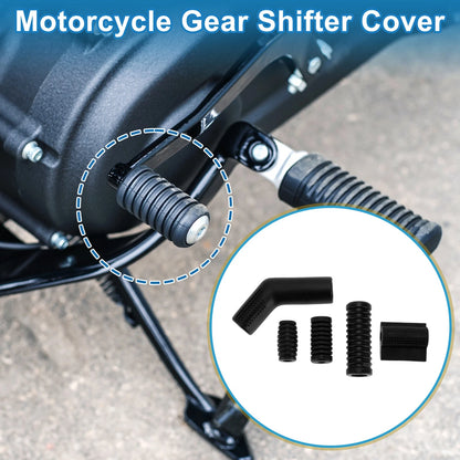 Set of 1 Universal Shift Pedal Shells Anti-Slip Rubber Pads