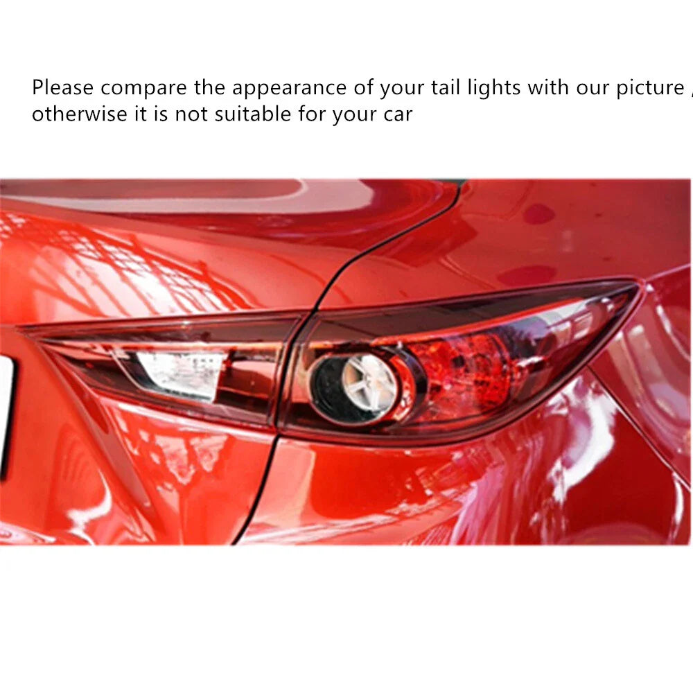 4pcs Rear Tail Light Seal Gaskets for Mazda 3 AXELA (2014-2019)