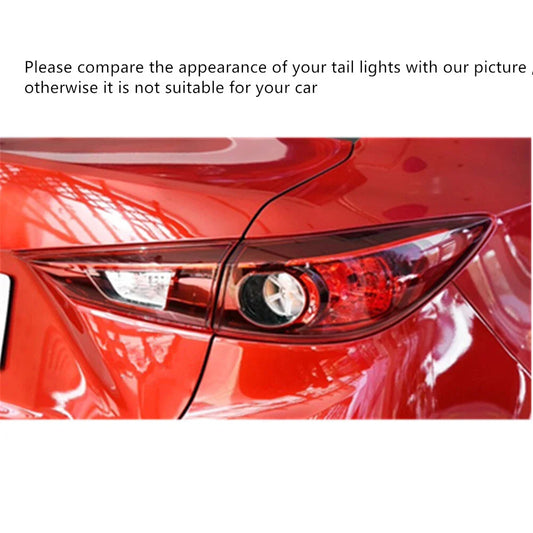 4pcs Rear Tail Light Seal Gaskets for Mazda 3 AXELA (2014-2019)