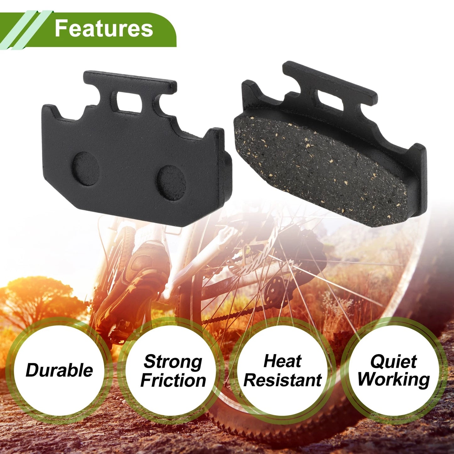 2X Brake Pad for Yamaha YXZ1000/YXZ1000R (2016) No.5B4258060100