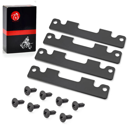 Tailgate Hinge Plates for Yamaha Rhino 450 660 700 (2004–2013)