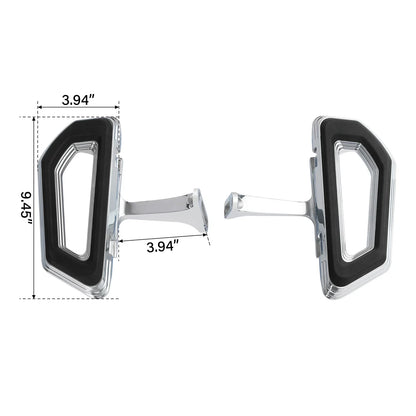 Passenger Floorboard Footboards for Harley Touring Street Road Glide