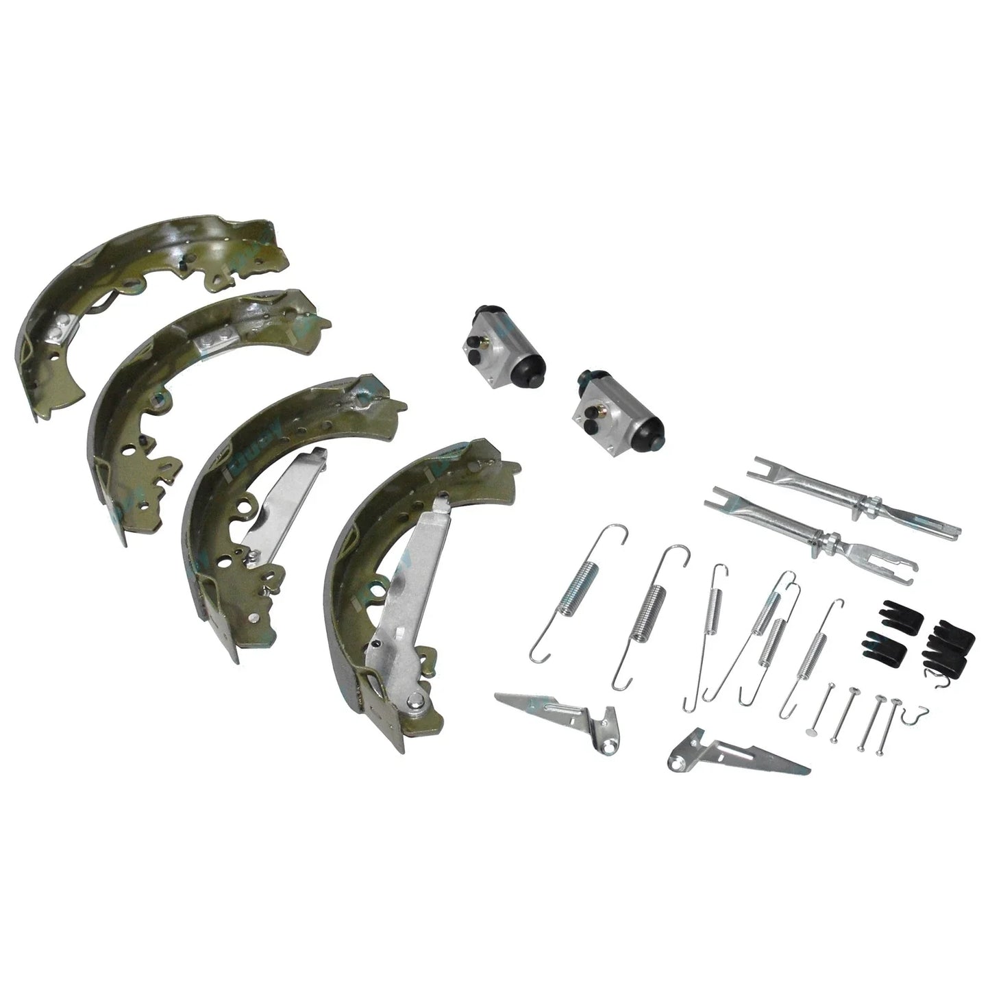 Rear Brake Shoes + Wheel Cylinders Adjuster Kit for Hilux GGN25 KUN26 05~16 4X4
