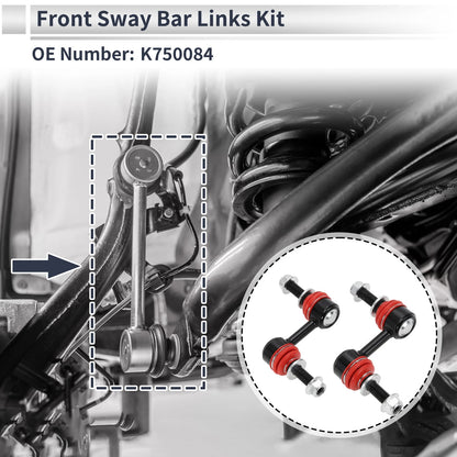 Set of 2 Front Stabilizer Bar Links for Subaru B9 Tribeca (2006–2007) No.K750084