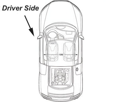 Driver Side Turn Signal Light Lens for BMW X3 X4 X5 X6 (2019–2024)