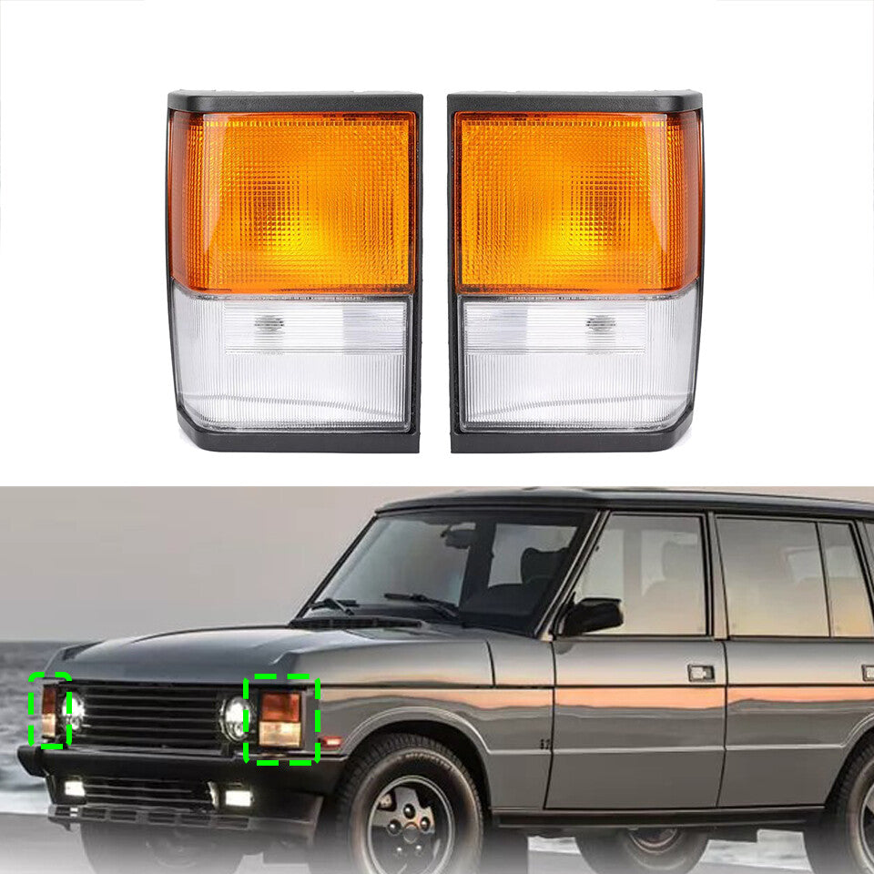 2X Front Corner Lights for Land Rover Range Rover Classic (1987–1995)
