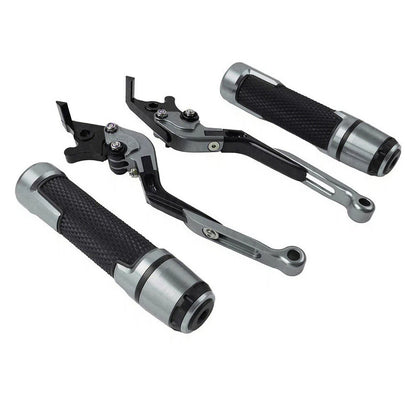 Titanium Extendable Brake Clutch Lever Grip Set for Yamaha XSR900 (2016-2023)