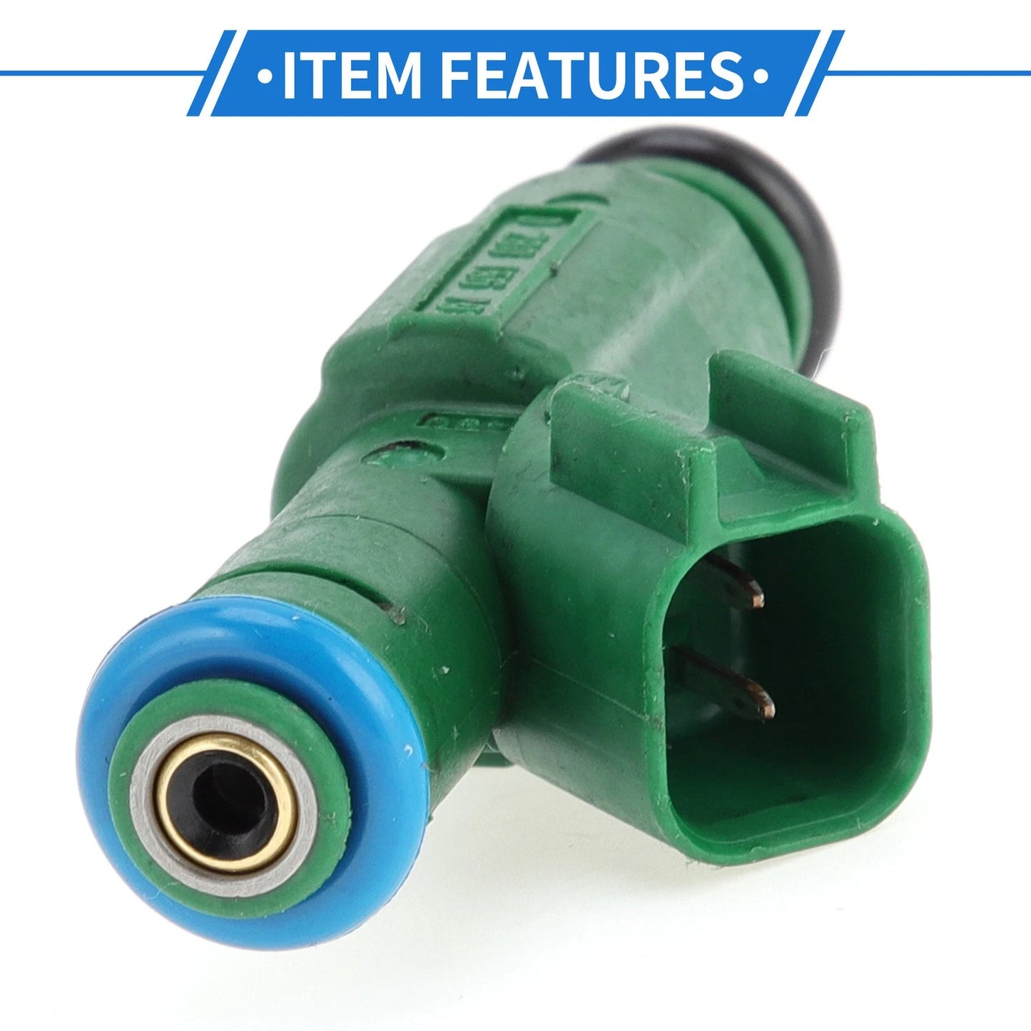 Fuel Injector No. 0280156193 for Mazda 6 i 2.3 (2003–2005) 1 Pc Green