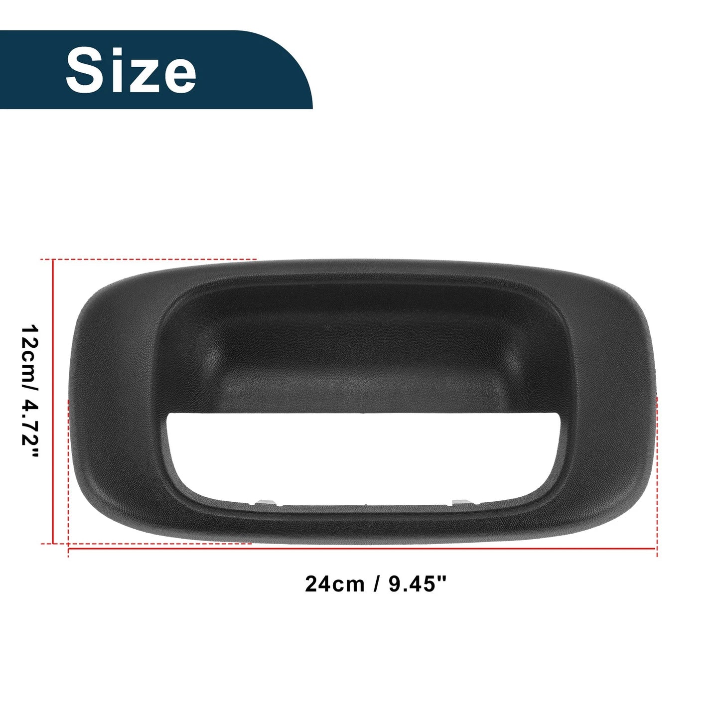 Tailgate Handle Bezel for Chevrolet Silverado, GMC Sierra (2007–2014)