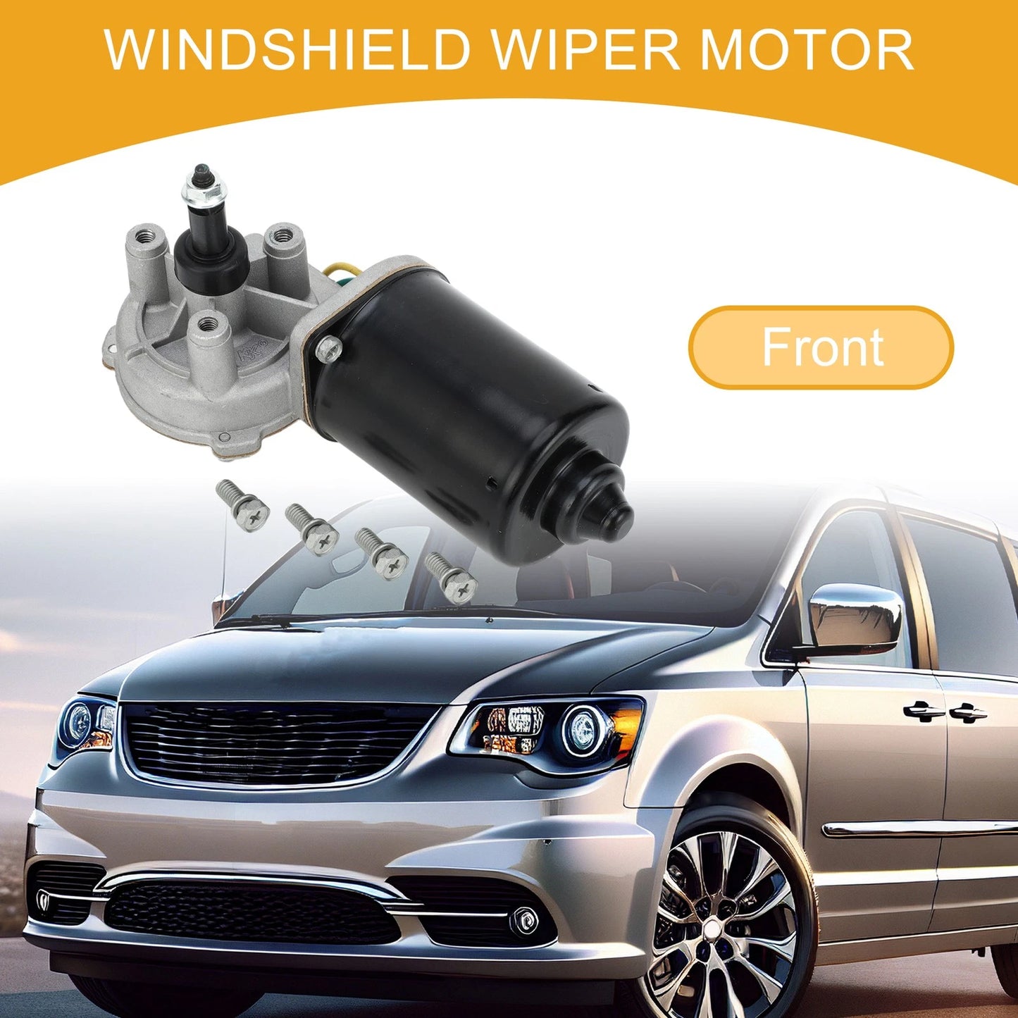 Front Windshield Wiper Motor for Chrysler Town & Country (1990–1995) No.4389132