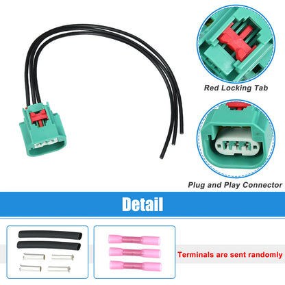 Set of 1 Headlight Parking Light Connector for Chrysler Jeep (68064997AA)