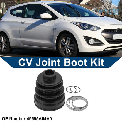 Inner CV Joint Boot Kit with Clamps for Hyundai I30 (2012–2015) No.49595A64A0