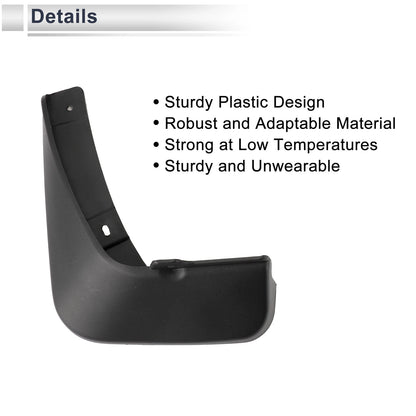 Set of 2 Mud Flaps Splash Guards for Mazda Axela (2014–2019)