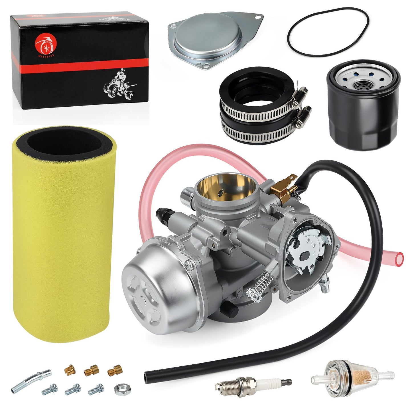 Carburetor & Intake Manifold for Yamaha Rhino 660 (2004–2007)