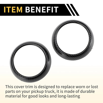 Air Vent AC Outlet Cover Trim for Chevy Colorado (2023-2024) Carbon Fiber