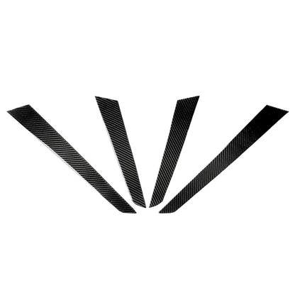 4Pcs Carbon Fiber Door Panel Covers for Mercedes-Benz W204 (2007-2014)