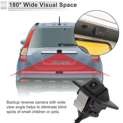 Rear View Camera for Kia Optima (2011–2013) 120-180 Degree