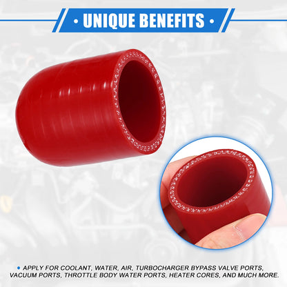 Reinforced Silicone Coolant Cap Kit for Turbo Bypass Valve (1.26" ID)