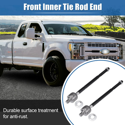 2pcs Front Inner Tie Rod End Link for Ford Explorer, Lincoln MKT