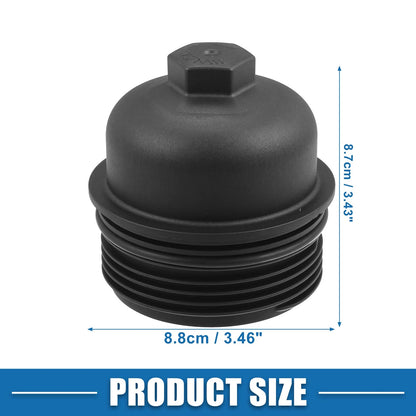 Engine Oil Filter Housing Cover Cap 26350-3CAB1 for Kia Sedona Sorento (2016–2018)