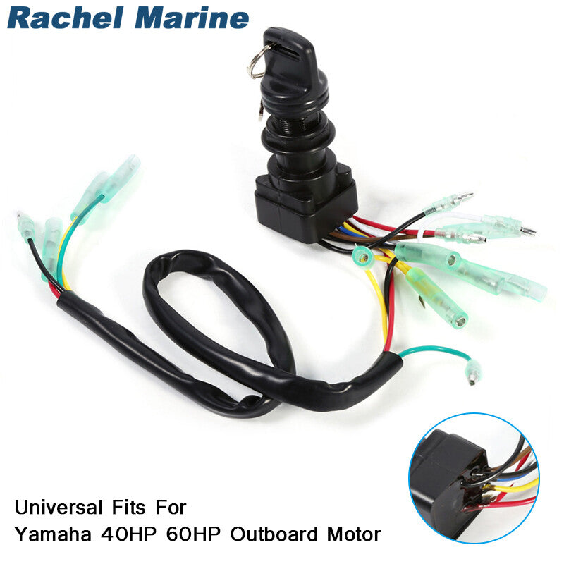 Ignition Key Switch for Yamaha Outboard 225HP 250HP