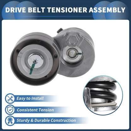 Belt Tensioner for Opel Movano (1998–2003) No. 4401566/4408351 Metal