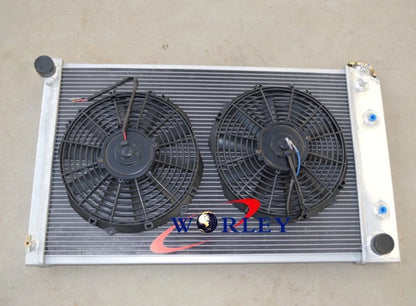 3-Row Aluminum Radiator for Chevy Camaro/Nova/Chevelle (1970–1981)