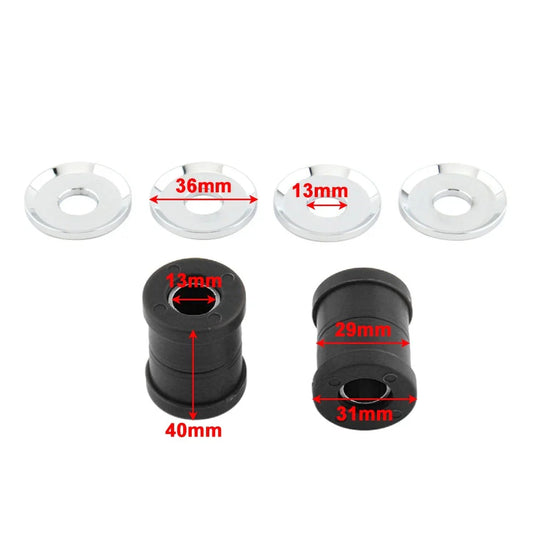 Polyurethane Handlebar Riser Bushings for Harley Softail, Dyna, Sportster