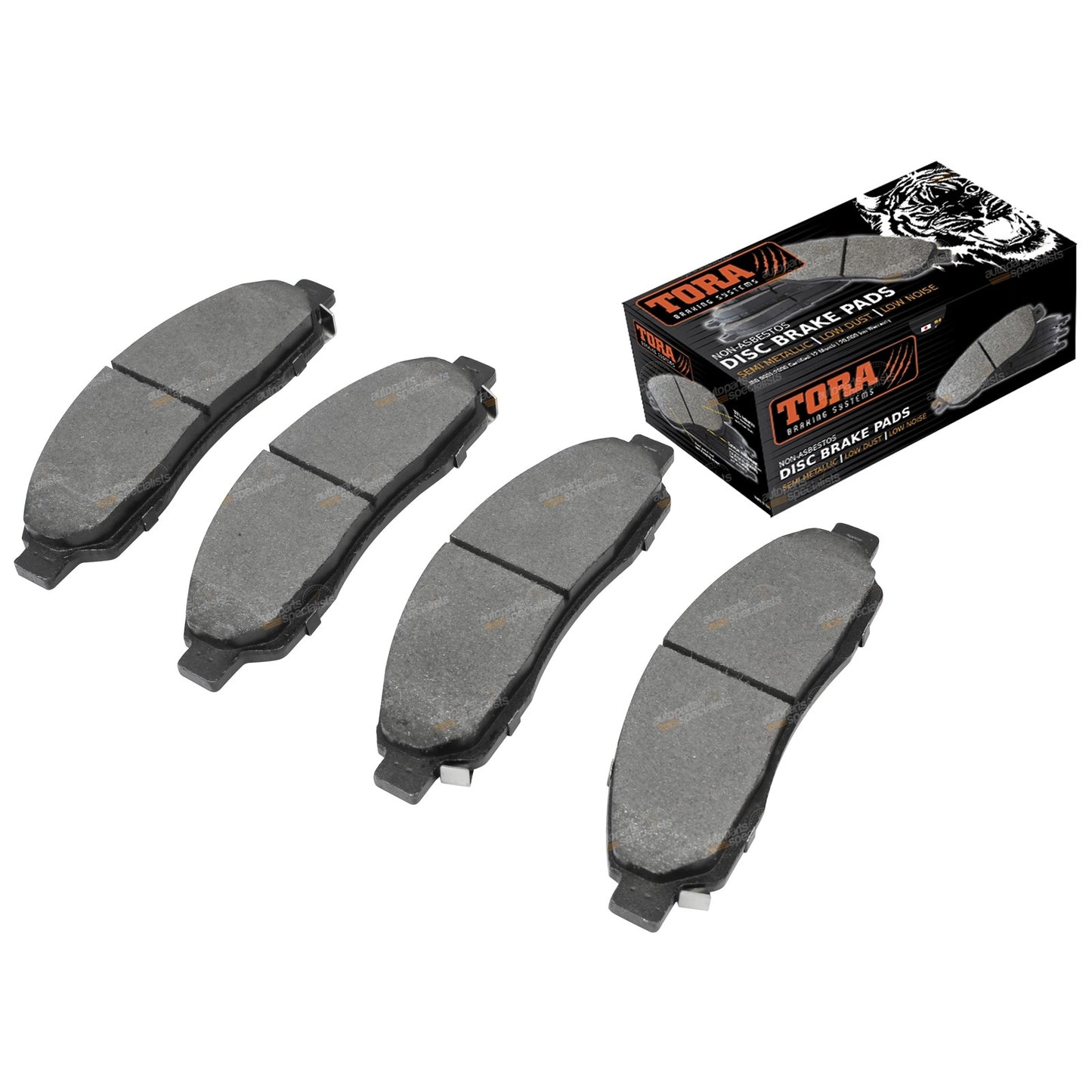 2 Front Disc Rotors + Brake Pads for Holden Rodeo RA (2003–2008) 4X4