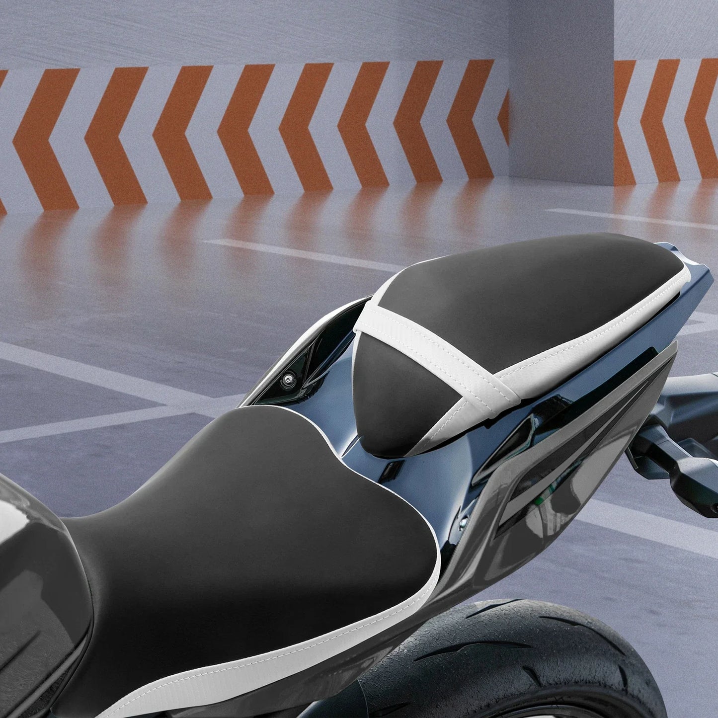 Rider Driver & Passenger Seats for Kawasaki Ninja 400 (2018-2023)