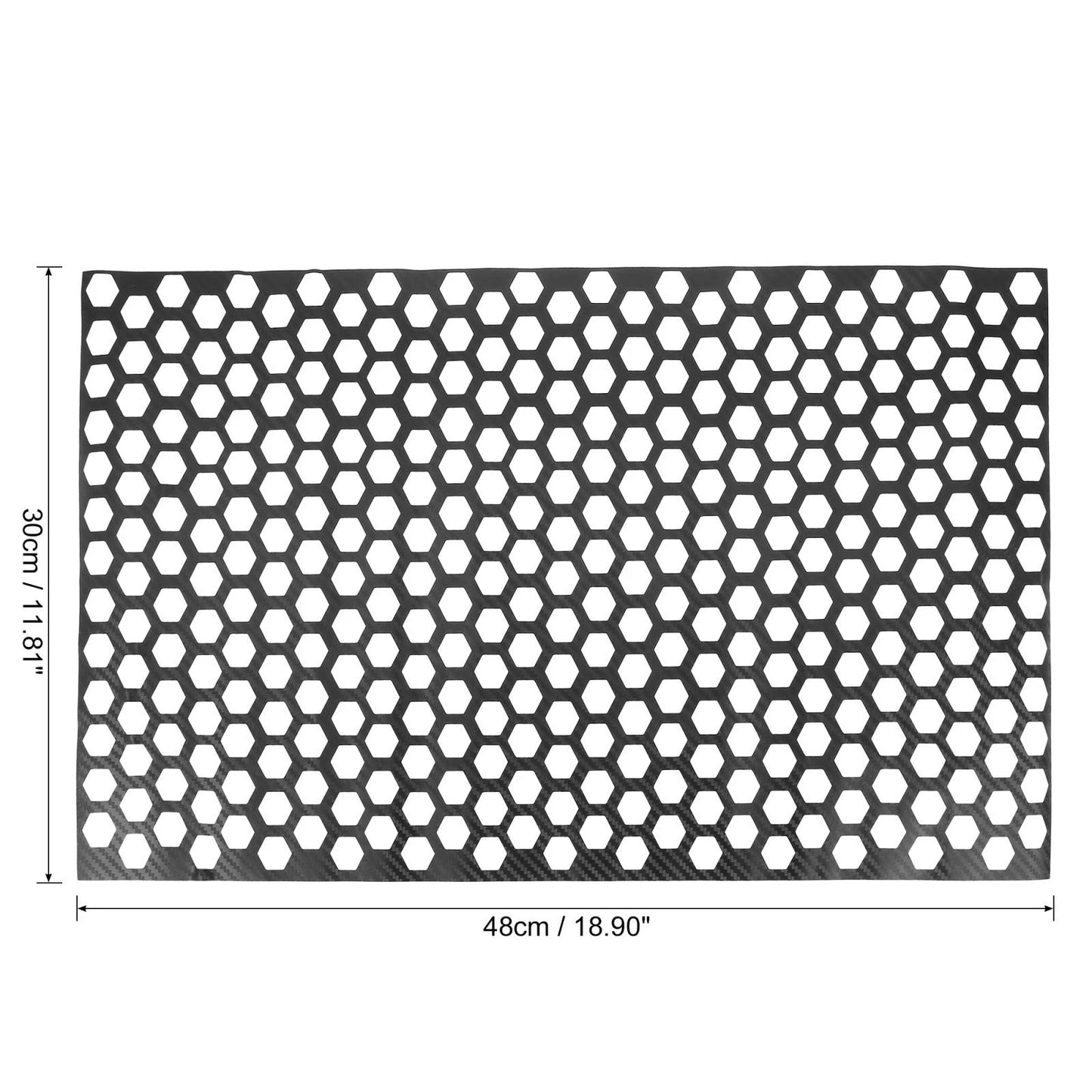 Rear Tail Light Stickers   - Carbon Fiber Honeycomb