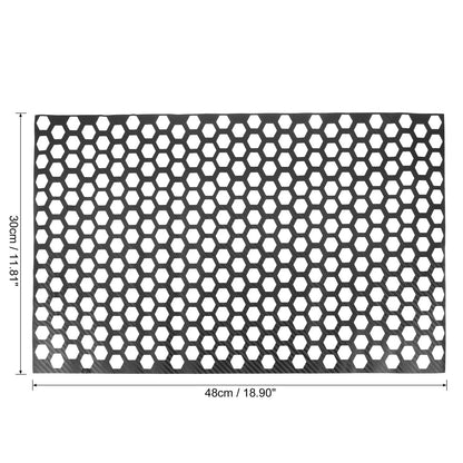Rear Tail Light Stickers   - Carbon Fiber Honeycomb