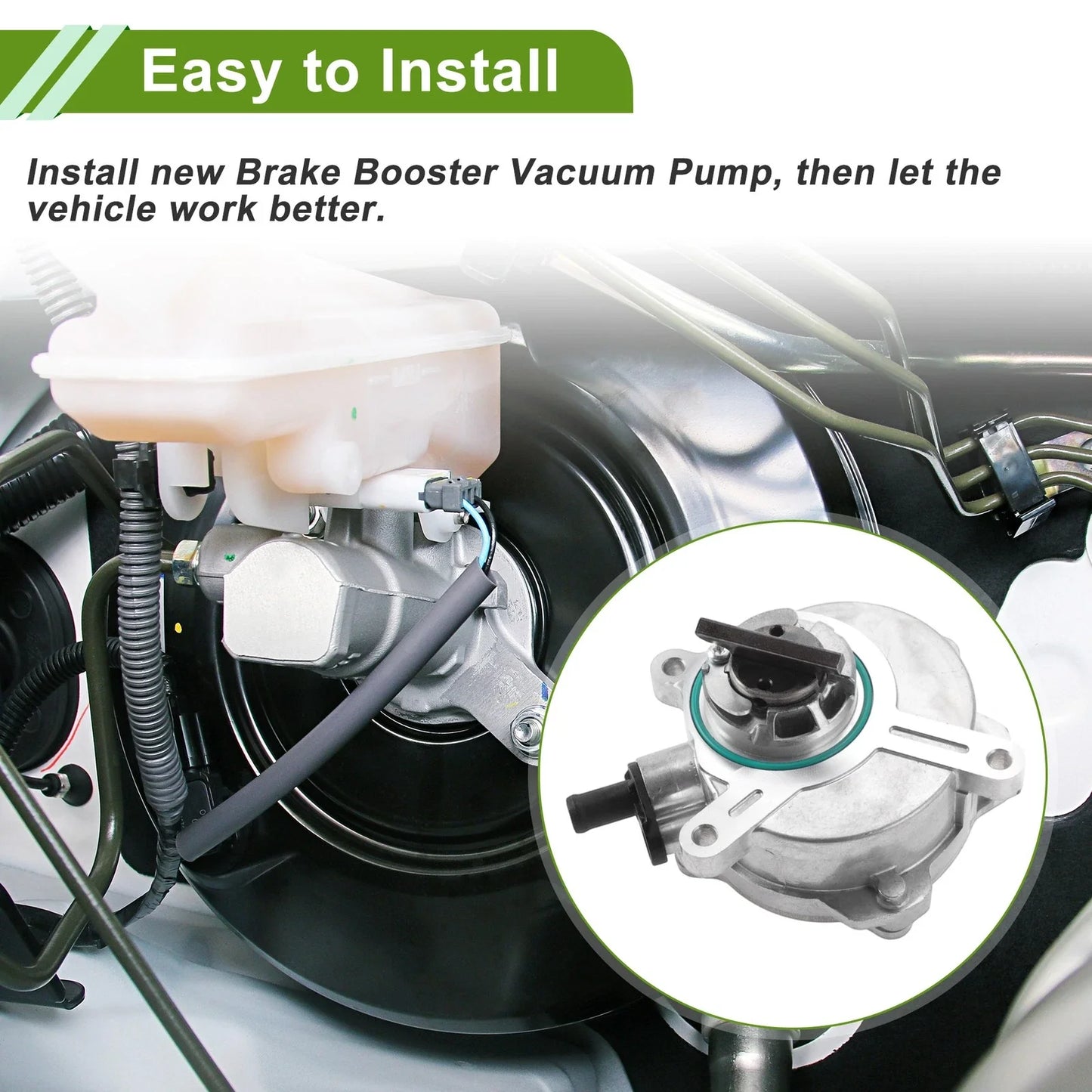 Brake Vacuum Pump for BMW 545i (2004-2005)