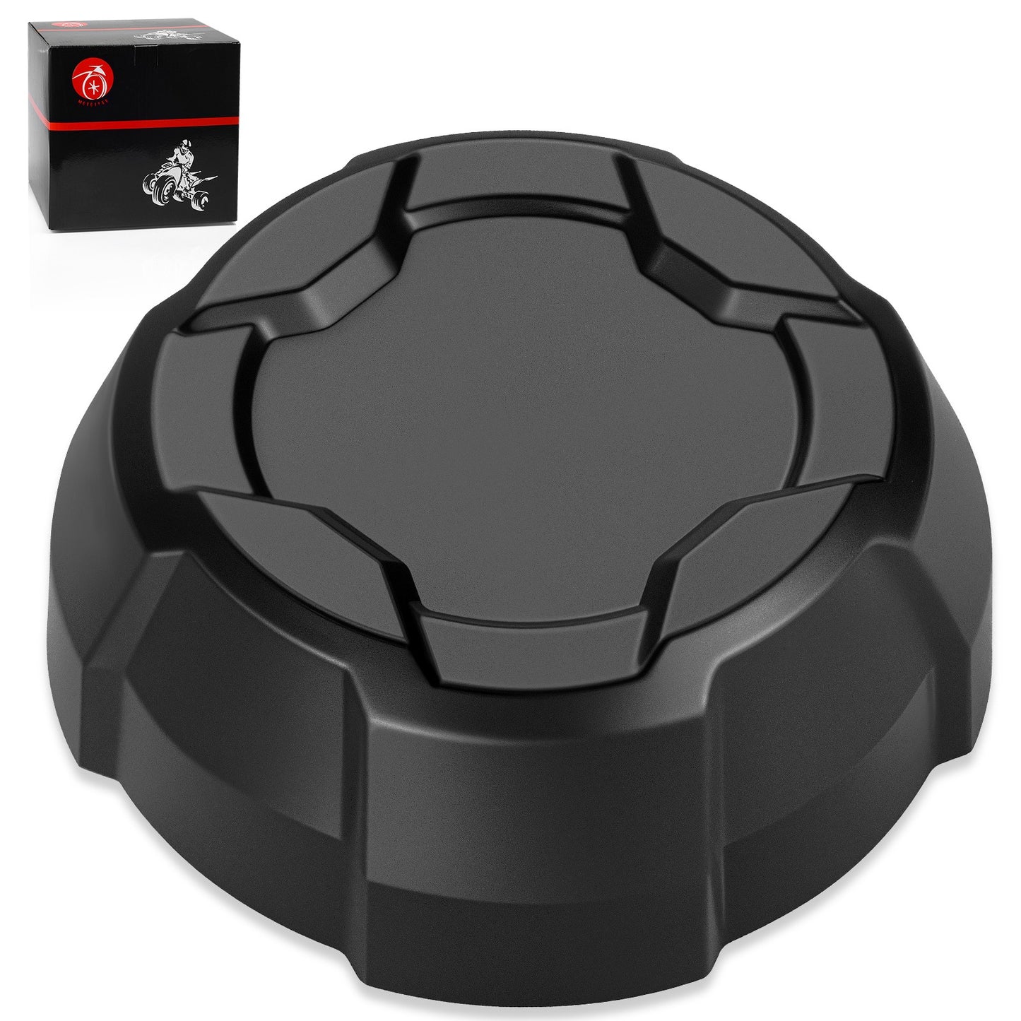 Rear Matte Black Rim Cap for Polaris Ranger Crew SP 570 (2022–2025)