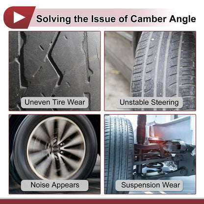 Camber Bolt Kit   - 0.59" Eccentric, 1 Pair