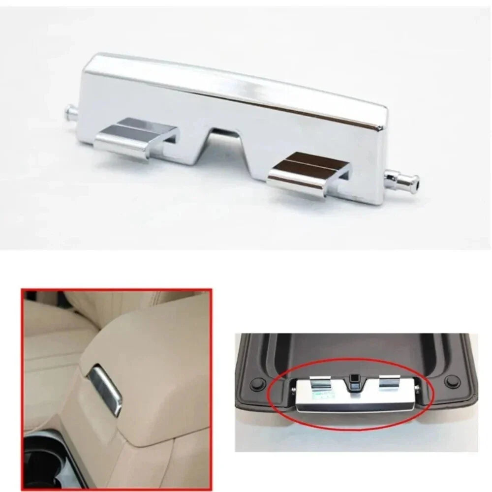 Front Center Armrest Lid Box Latch Lock Switch Trim for Land Rover LR3 LR4