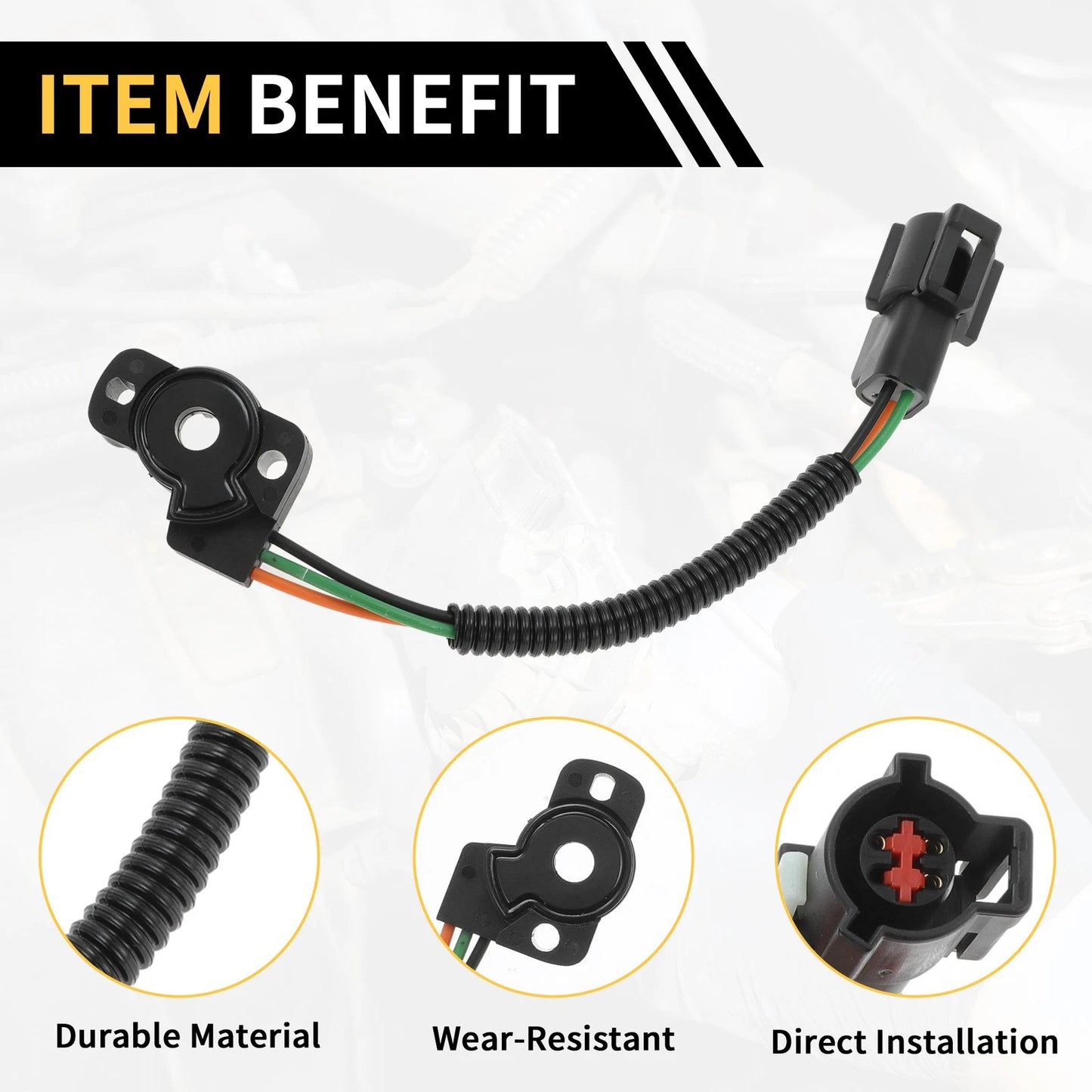Throttle Position Sensor TPS for Ford F-250, F-350 (1996–1997)