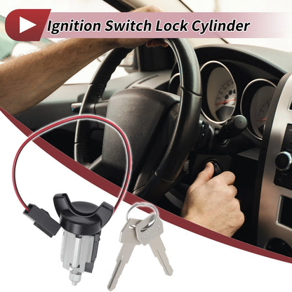 Set of 1 Ignition Lock Cylinder for Ford Mustang 2.3L (1979–1993)