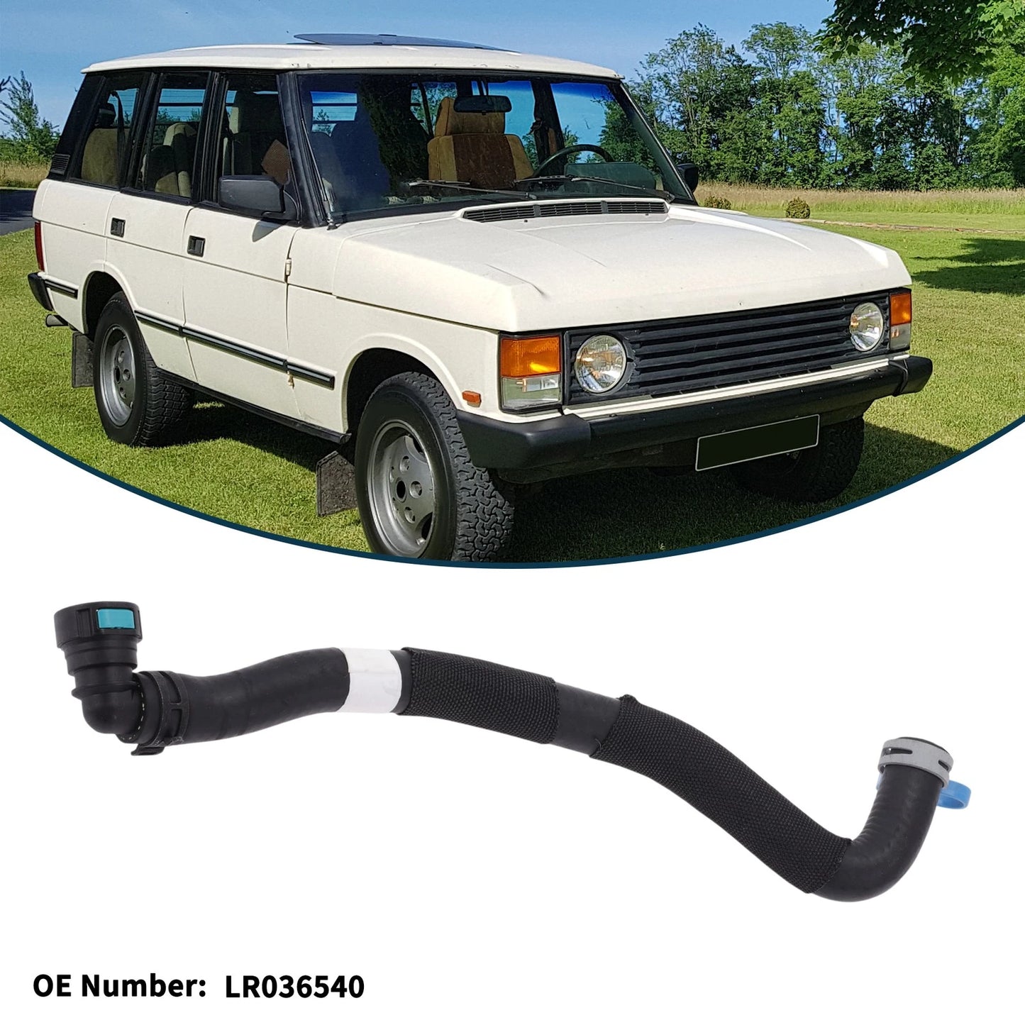 Radiator Hose No.LR036540 for Land Rover Range Rover (2013–2014)