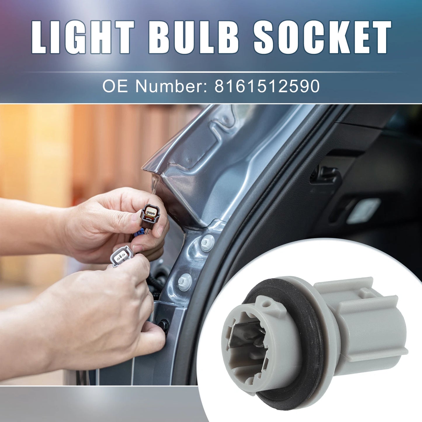 Light Bulb Socket No.8161512590 for Toyota RAV4 (2013–2018)