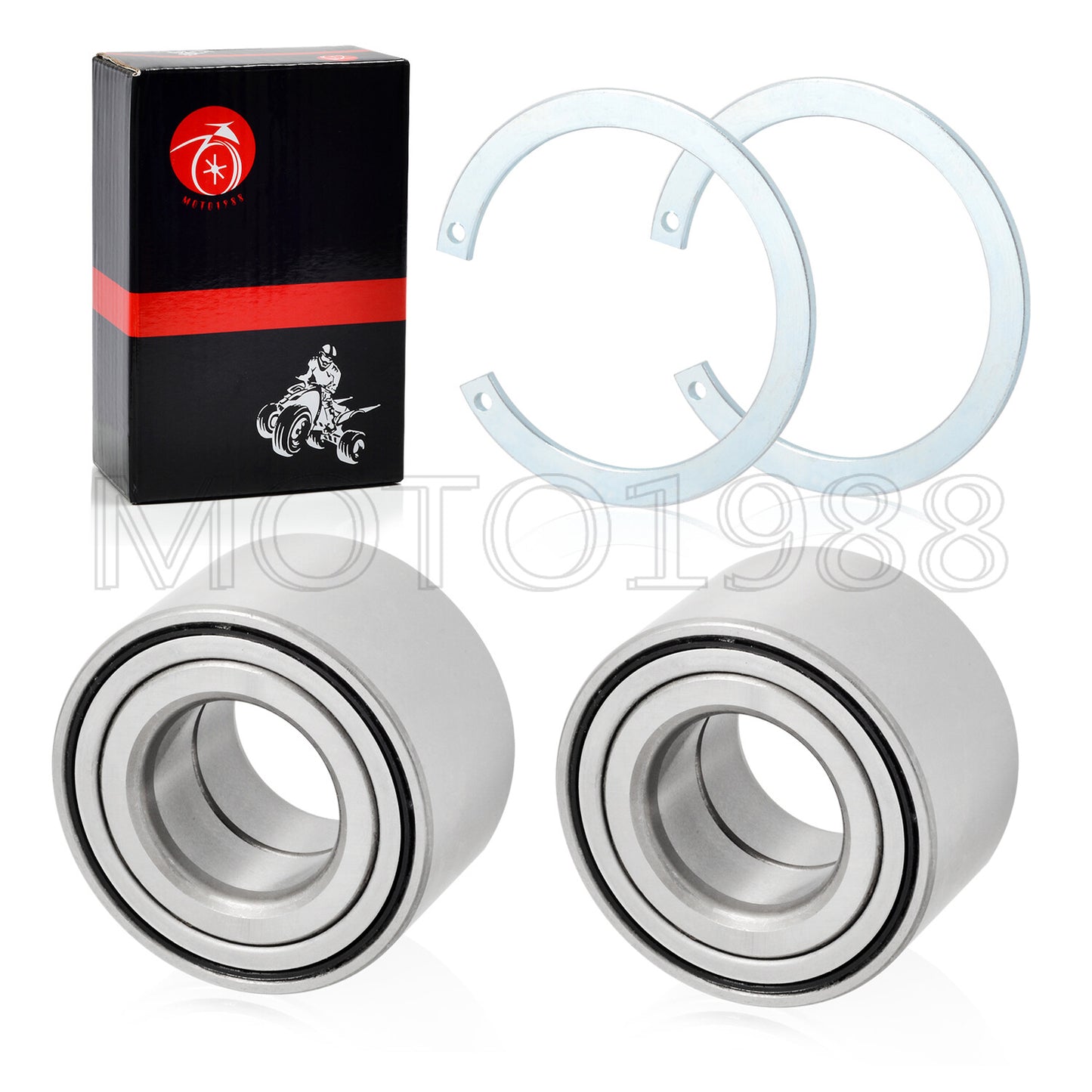 Front Wheel Bearings with Circlip for Honda Foreman 520 (2020–2024)