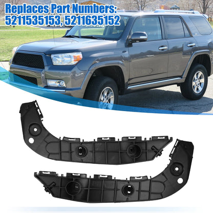 Set of 2 Front Bumper Mounting Support Brackets 5211535153 for Toyota 4Runner