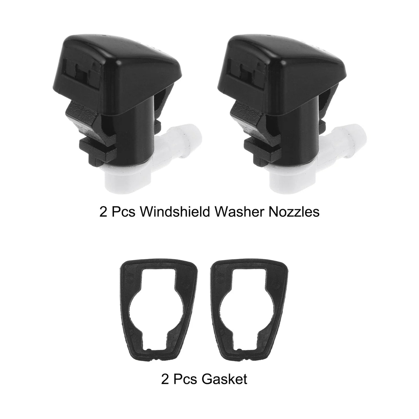 2 x Front Windshield Washer Nozzles for Jeep Grand Cherokee WK2 (2011-2021)