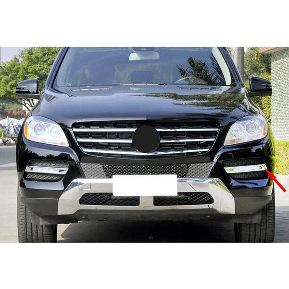Left Side Fog Light Trim Cover x1 for Mercedes W166 (2012-2015)