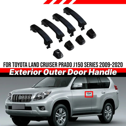 Exterior Outer Door Handle / 1x / Toyota Land Cruiser Prado for (2009–2020)