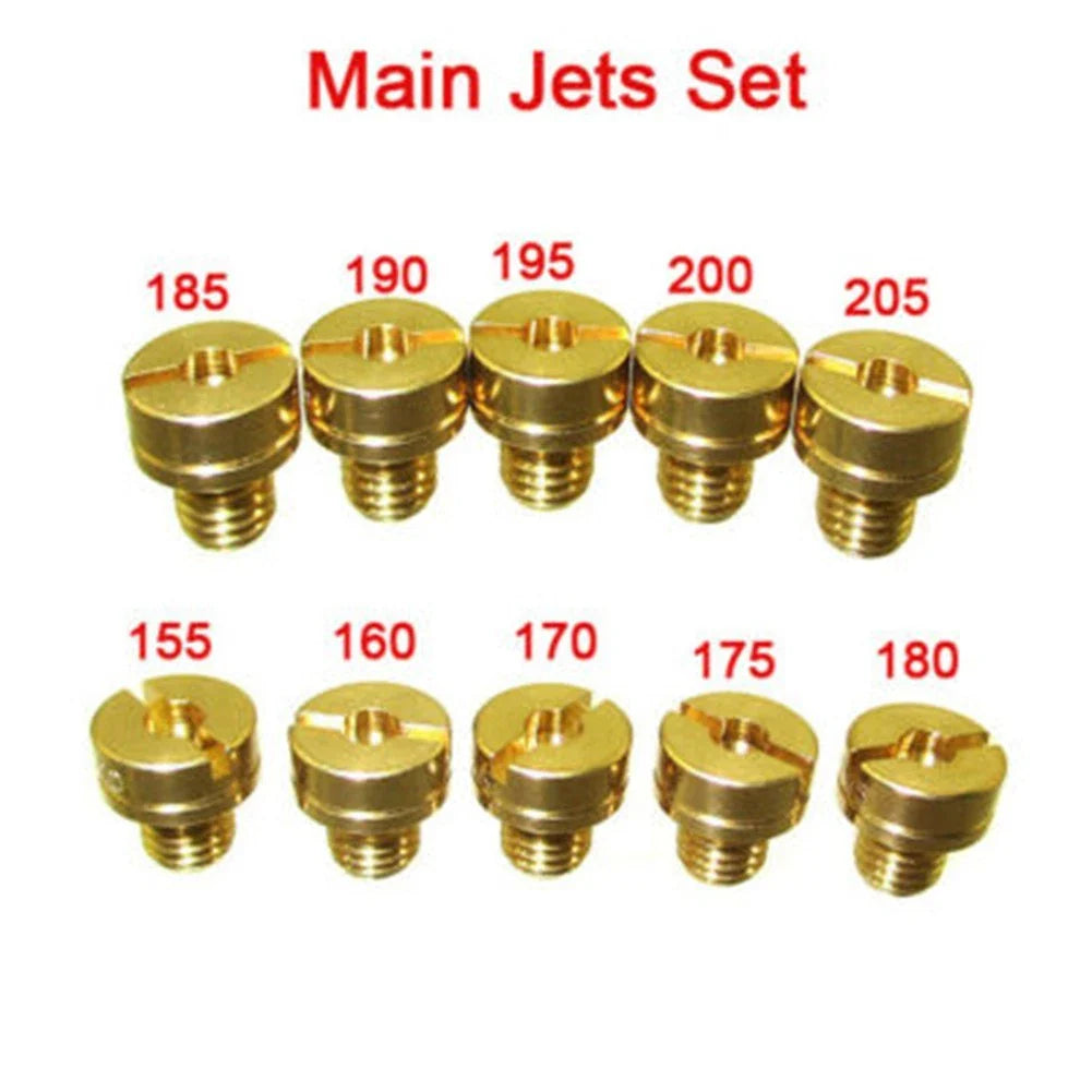 Main Jets / 155–205 for Mikuni Carburetor